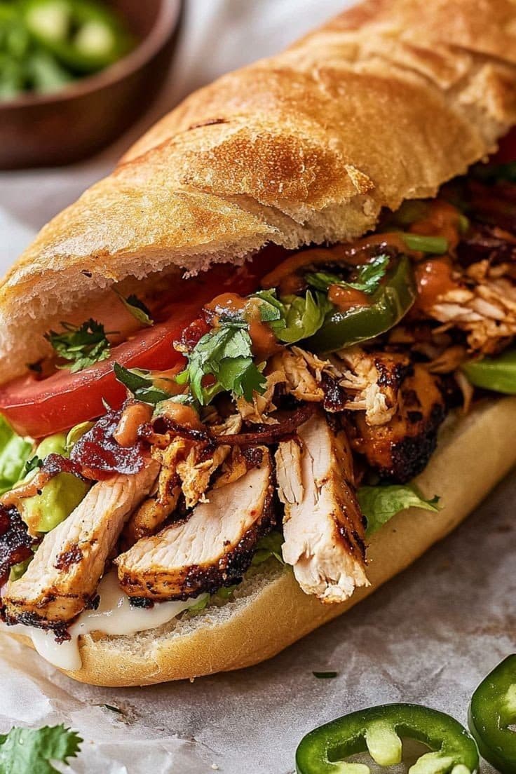 Sandwich viande/ poulet